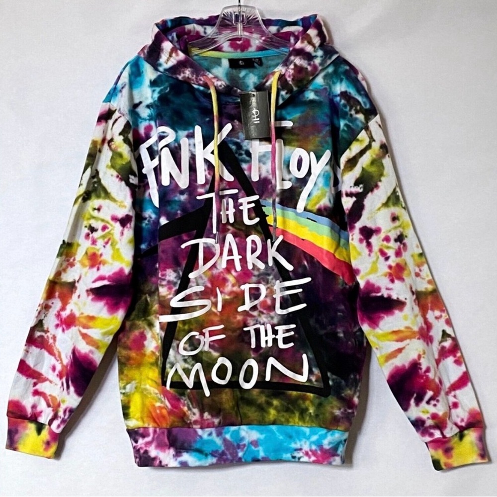 Pink Floyd (Perryscope Productions) The Dark Side of the Moon Tie-Dye Hoodie